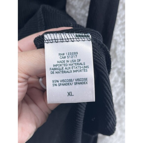 Lauren Moshi Women's XL Shirt Mckinley Chain Evil Eye Fitted Thermal - Picture 6 of 10